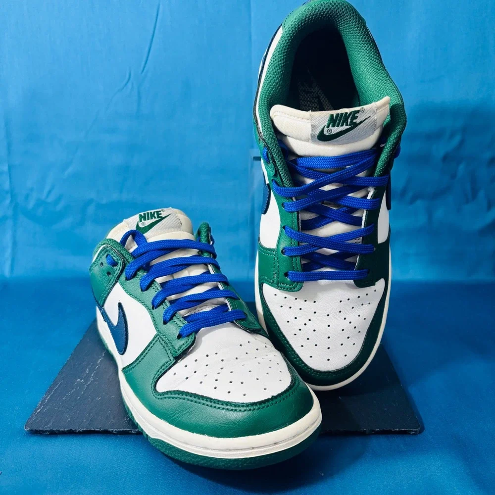 Nike Dunk Low Gorge Green Midnight Navy Women's 5 DD1503-300 Sneakers